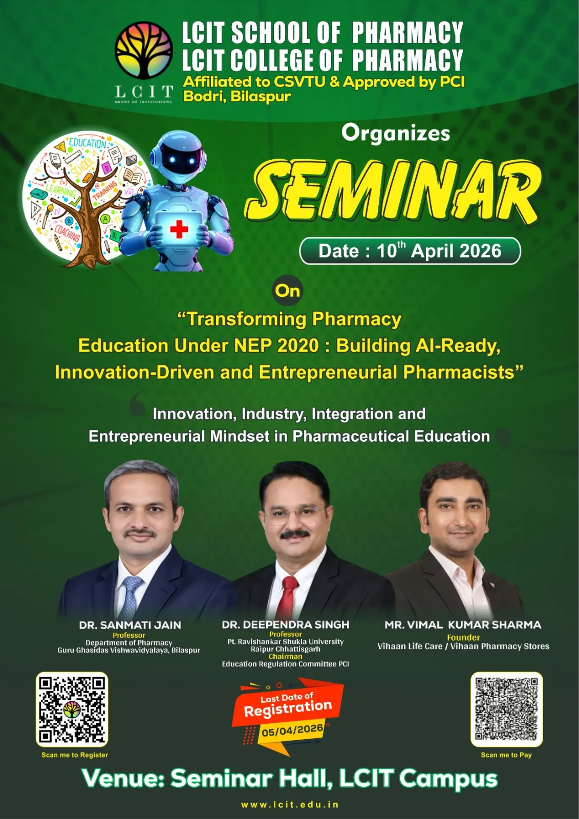 Seminar on Transforming Pharmacy 